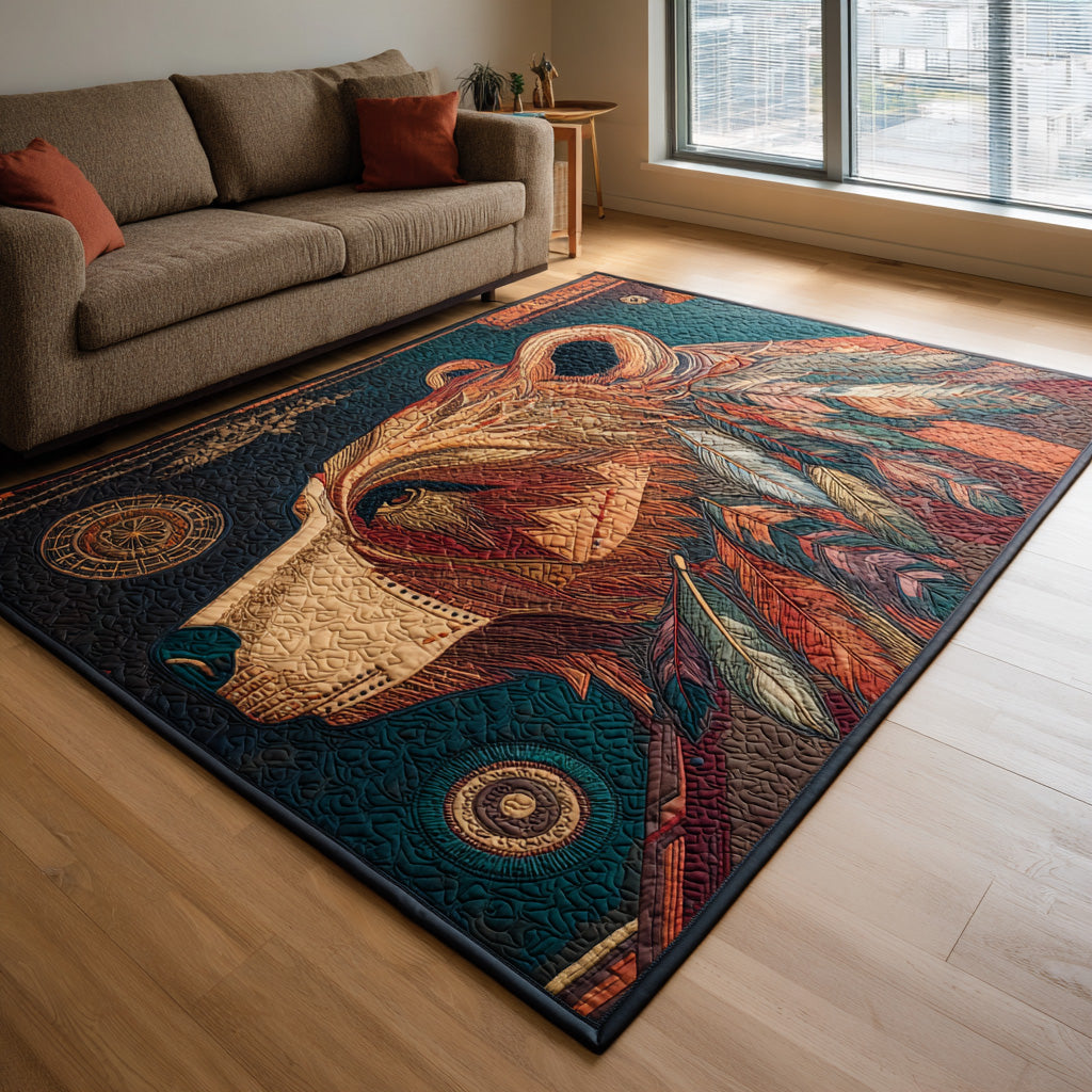 Spirit Trail Area Rug - Non-Slip Washable 3D Print Rug for Living Room & BedroomTVC2108267