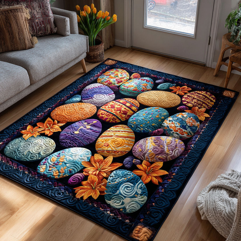 Spring Garden Whimsy Area Rug - Non-Slip Washable 3D Print Rug for Living Room & BedroomTVC2108266