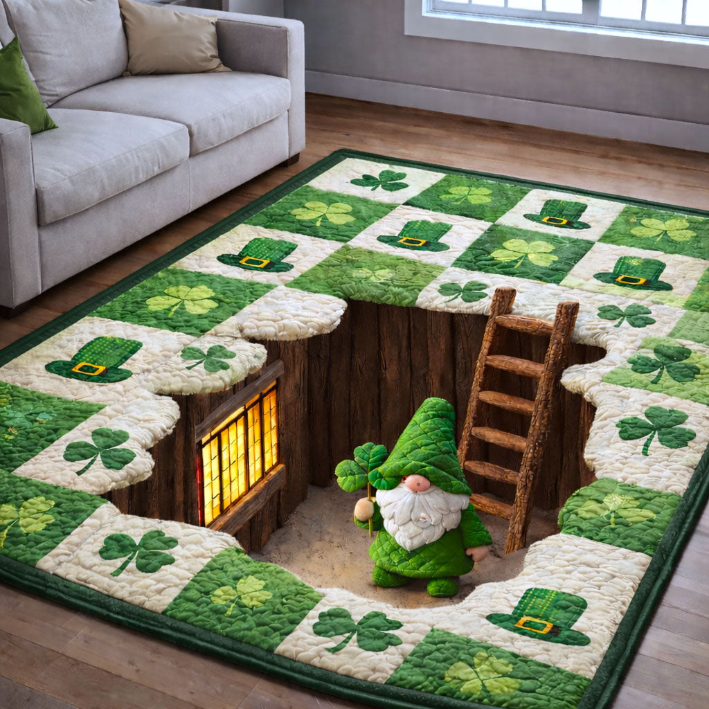 St Patrick Day Area Rug - Non-Slip Washable 3D Print Rug for Living Room & BedroomTVC2108228