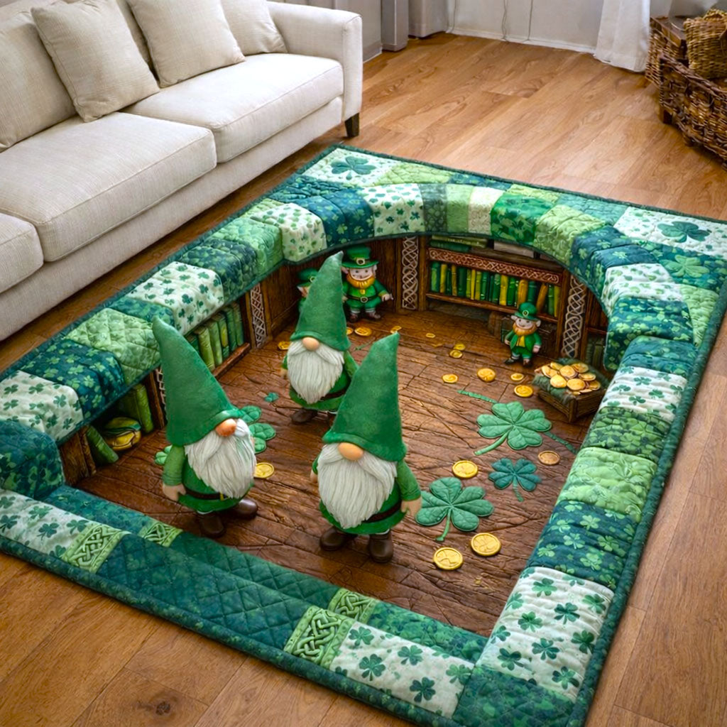 St Patrick Day Area Rug - Non-Slip Washable 3D Print Rug for Living Room & BedroomTVC2108393