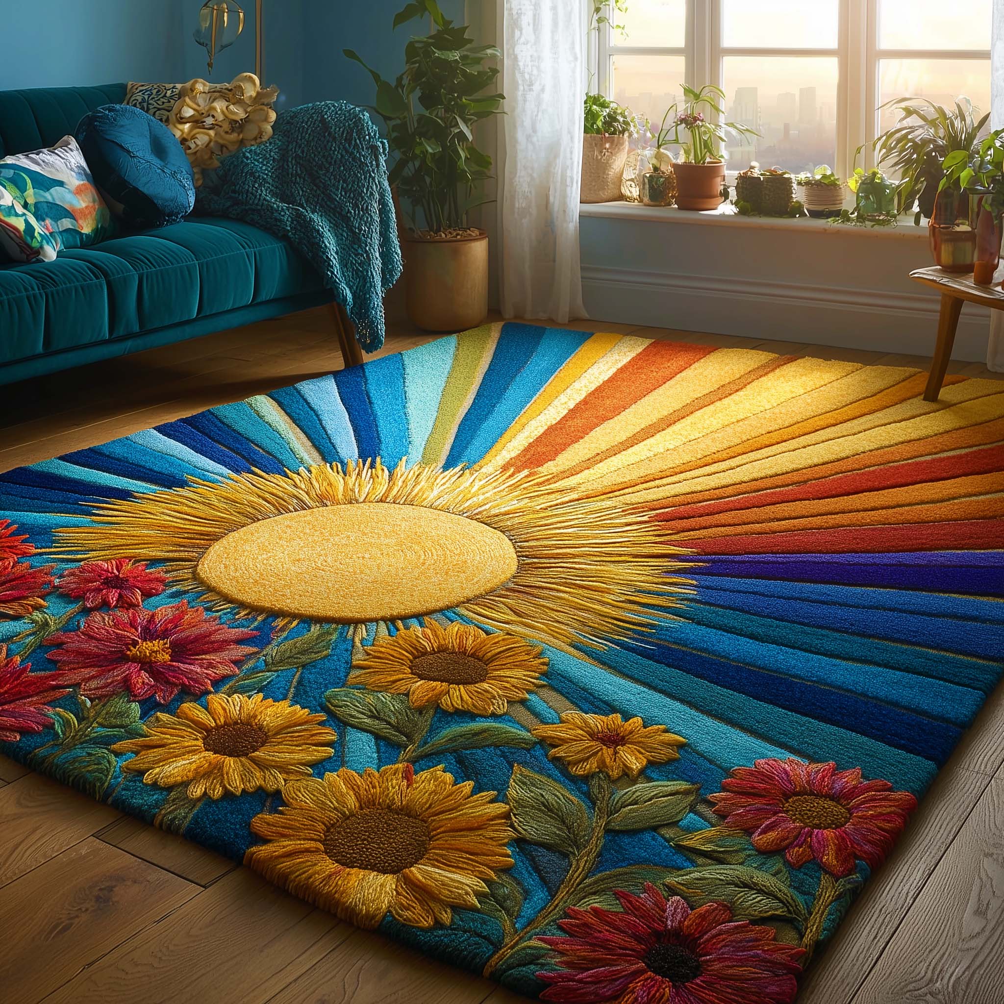 Stellar Waterfall Area Rug - Non-Slip Washable 3D Print Rug for Living Room & BedroomTVC2108392