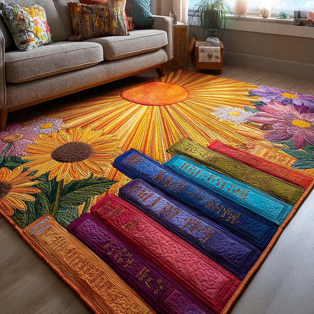 Story Haven Area Rug - Non-Slip Washable 3D Print Rug for Living Room & BedroomTVC2108266