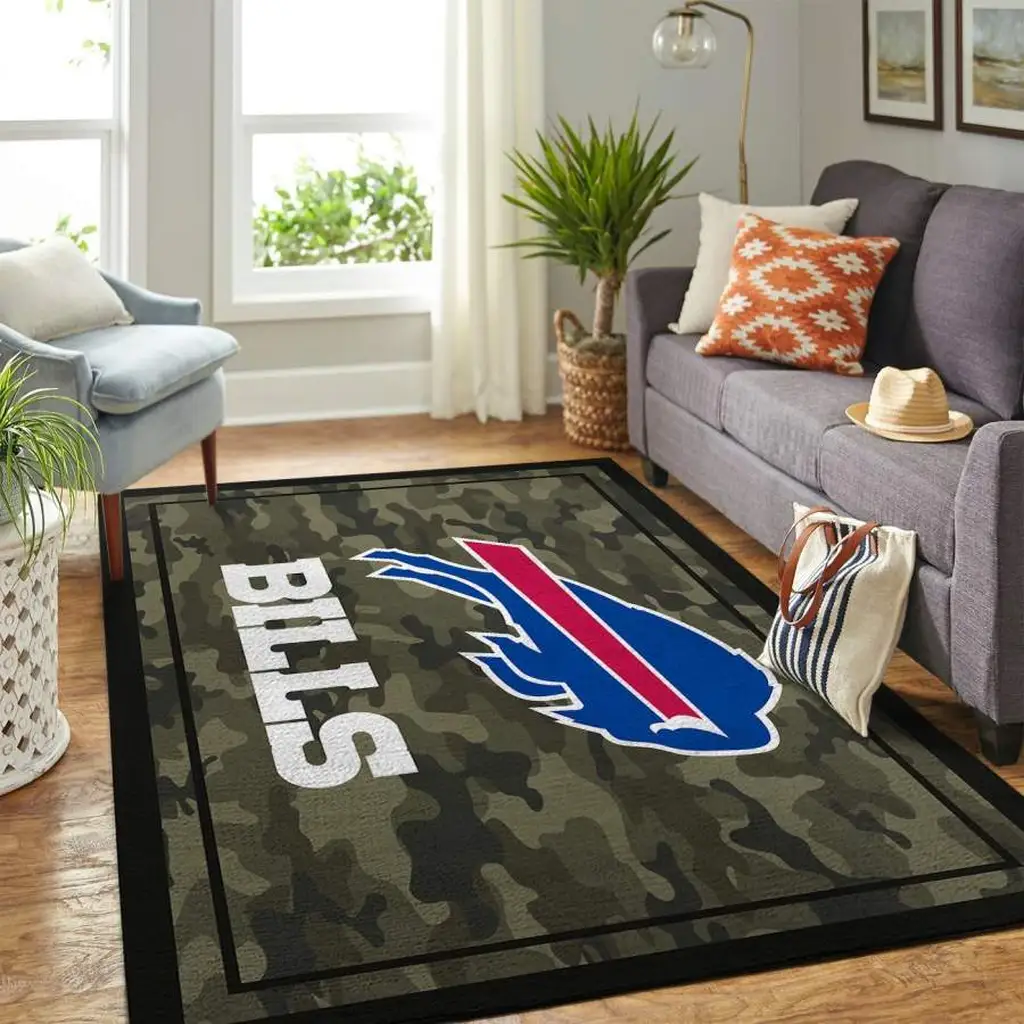 Stylish Modern Rug for Home Office Decor Black and Yellow