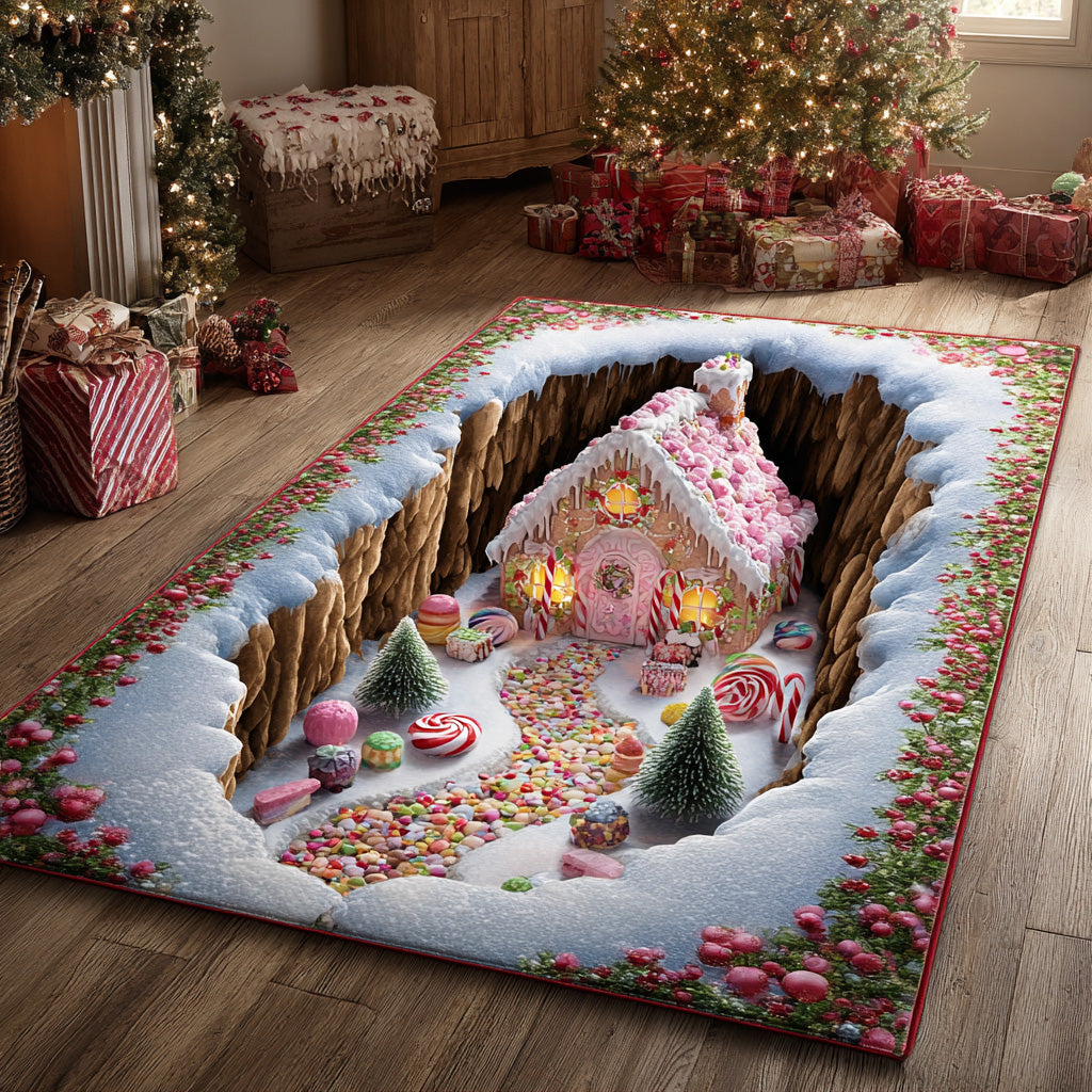 Sugar Meadow Area Rug - Non-Slip Washable 3D Print Rug for Living Room & BedroomTVC2108248