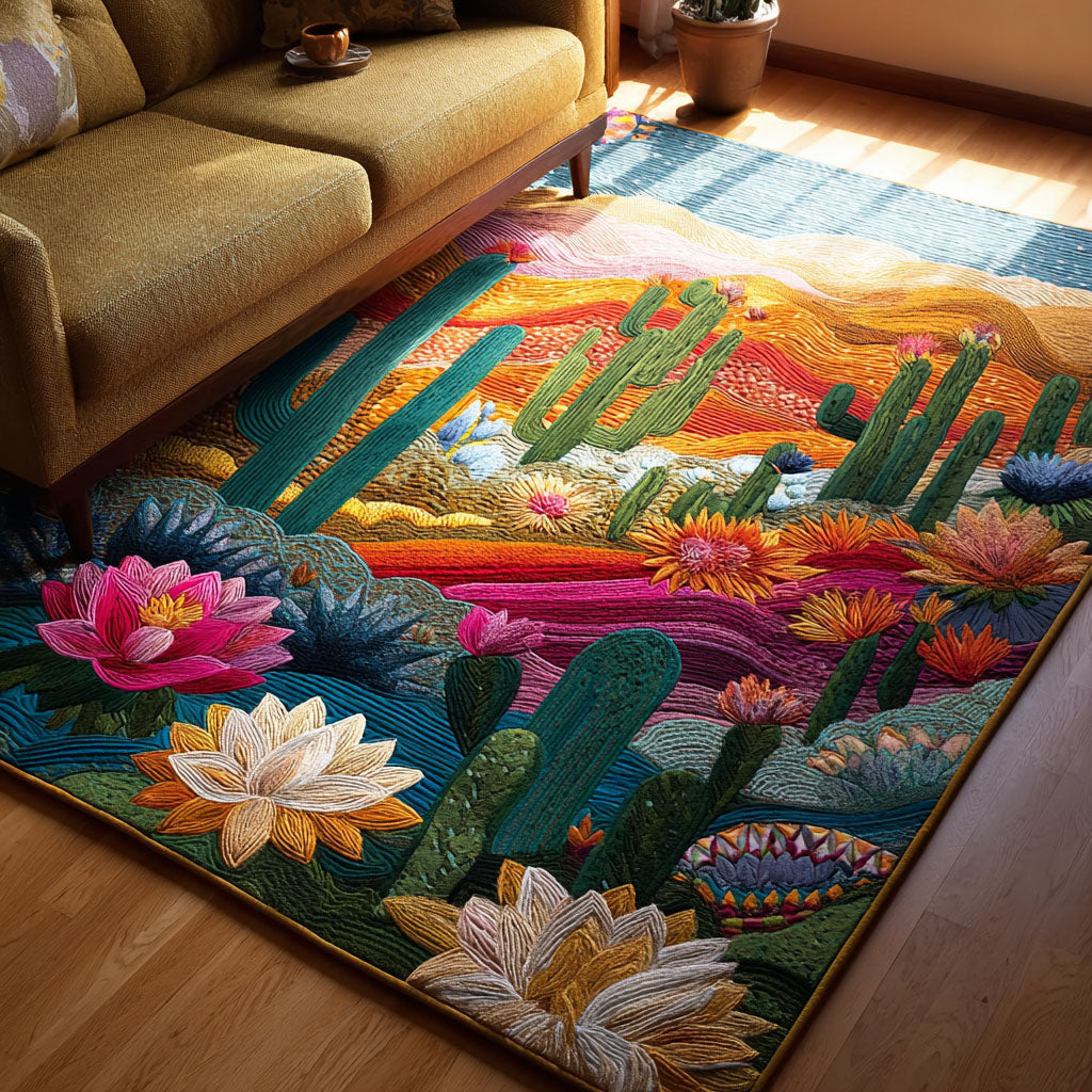 Sunbeam Ridge Area Rug - Non-Slip Washable 3D Print Rug for Living Room & BedroomTVC2108265