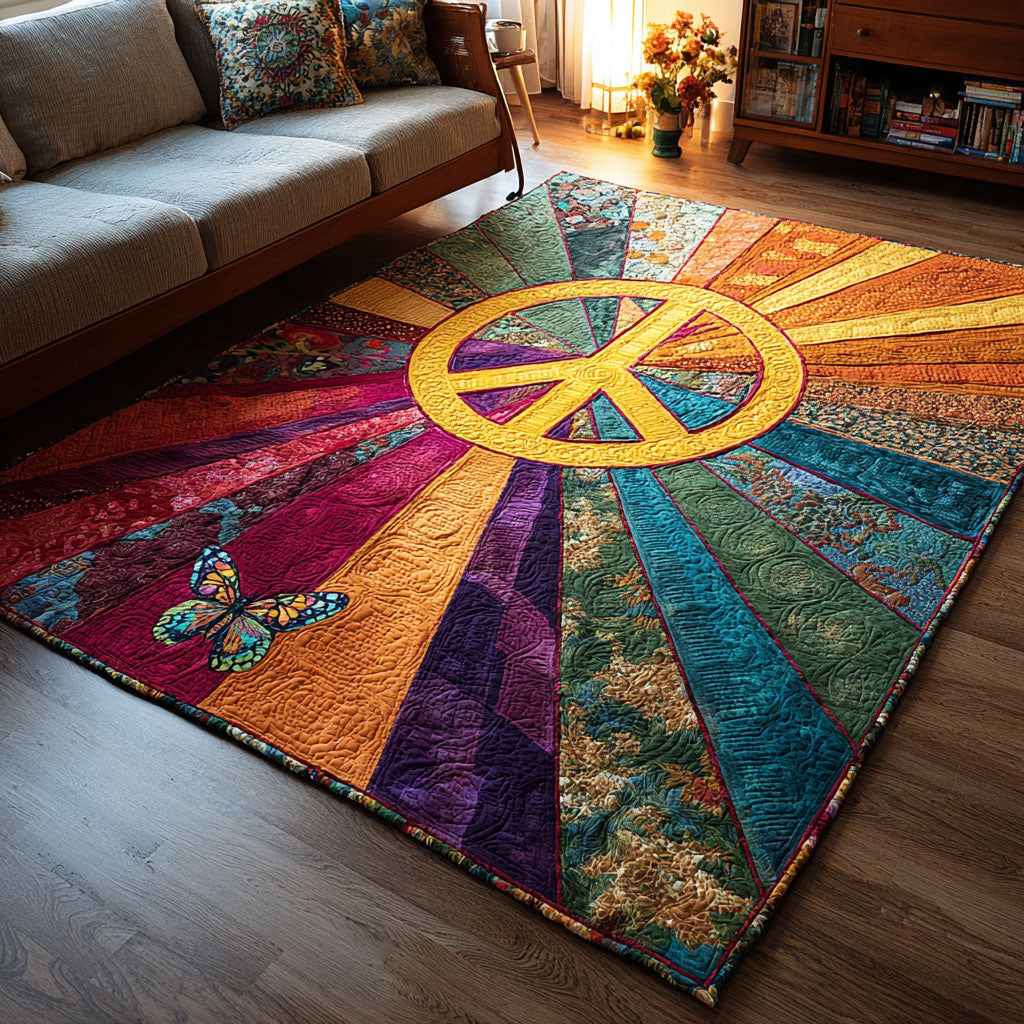 Sunlit Calm Area Rug - Non-Slip Washable 3D Print Rug for Living Room & BedroomTVC2108265