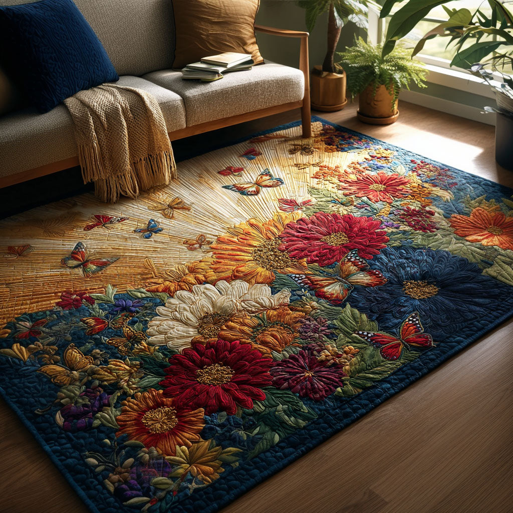 Sunlit Meadow Area Rug - Non-Slip Washable 3D Print Rug for Living Room & BedroomTVC2108265
