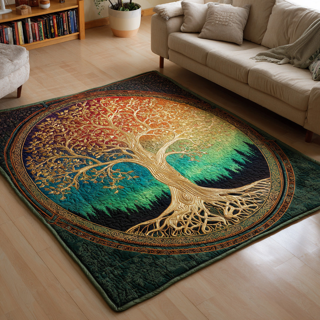 Sunset Grove Area Rug - Non-Slip Washable 3D Print Rug for Living Room & BedroomTVC2108246