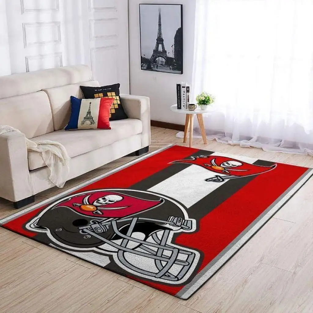 Tampa Bay Buccaneers Rug - Football for Fans Black and Yellow