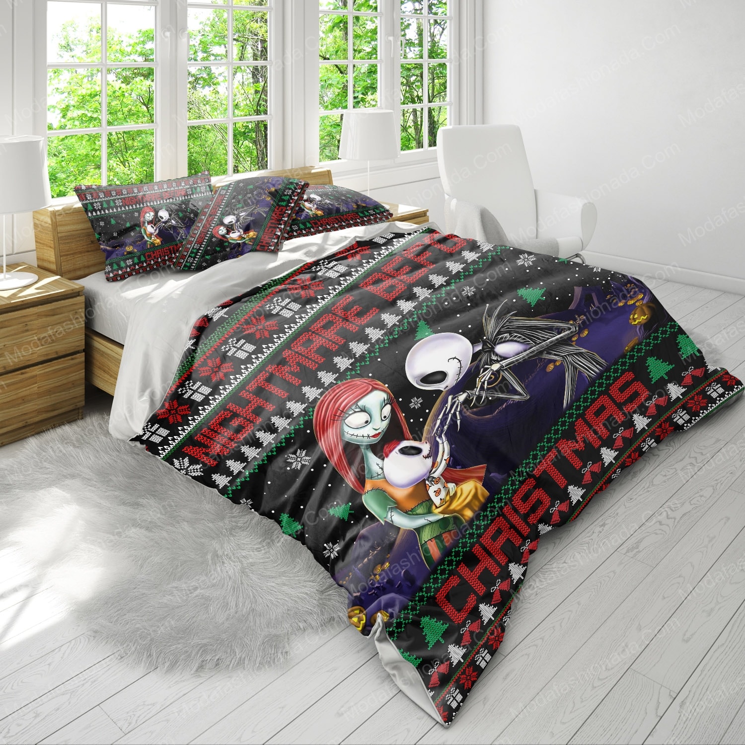 The Nightmare Before Christmas Merry Christmas Bedding Sets
