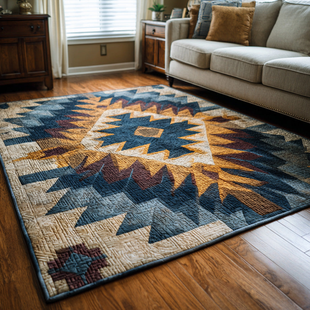 Thunder Star Area Rug - Non-Slip Washable 3D Print Rug for Living Room & BedroomTVC2108263