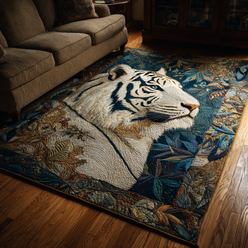 Tiger Spirit Area Rug - Non-Slip Washable 3D Print Rug for Living Room & BedroomTVC2108262