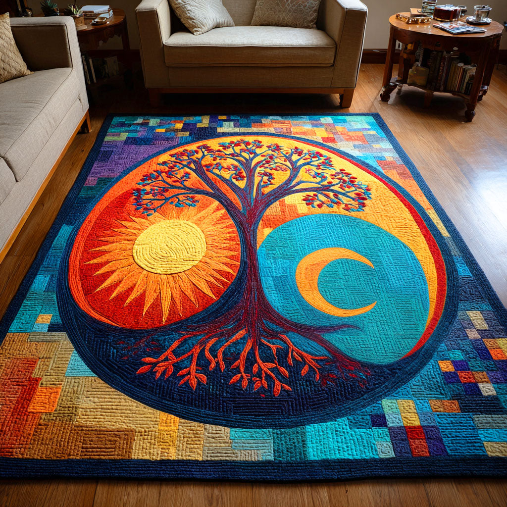 Timeless Growth Area Rug - Non-Slip Washable 3D Print Rug for Living Room & BedroomTVC2108262