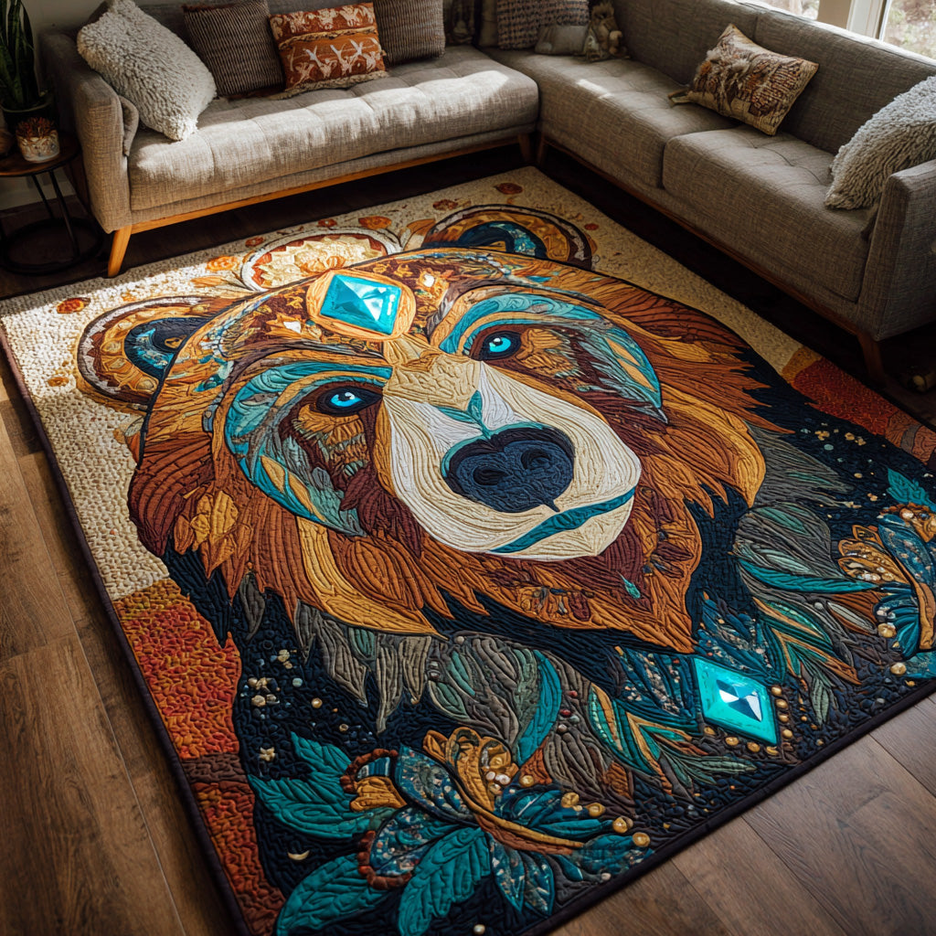 Totem Guardian Area Rug - Non-Slip Washable 3D Print Rug for Living Room & BedroomTVC2108261