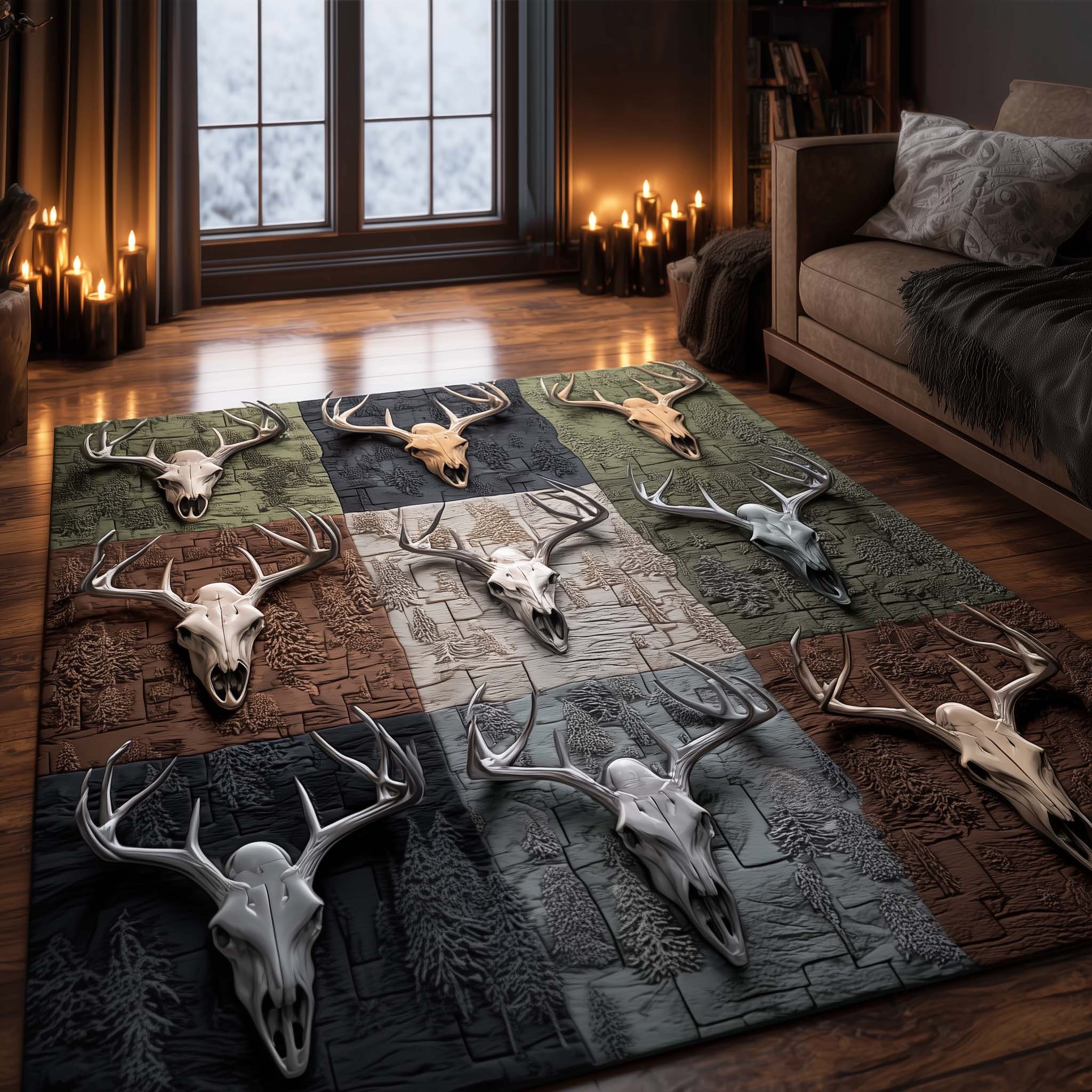 Trailblazer Spirit Area Rug - Non-Slip Washable 3D Print Rug for Living Room & BedroomTVC2108227