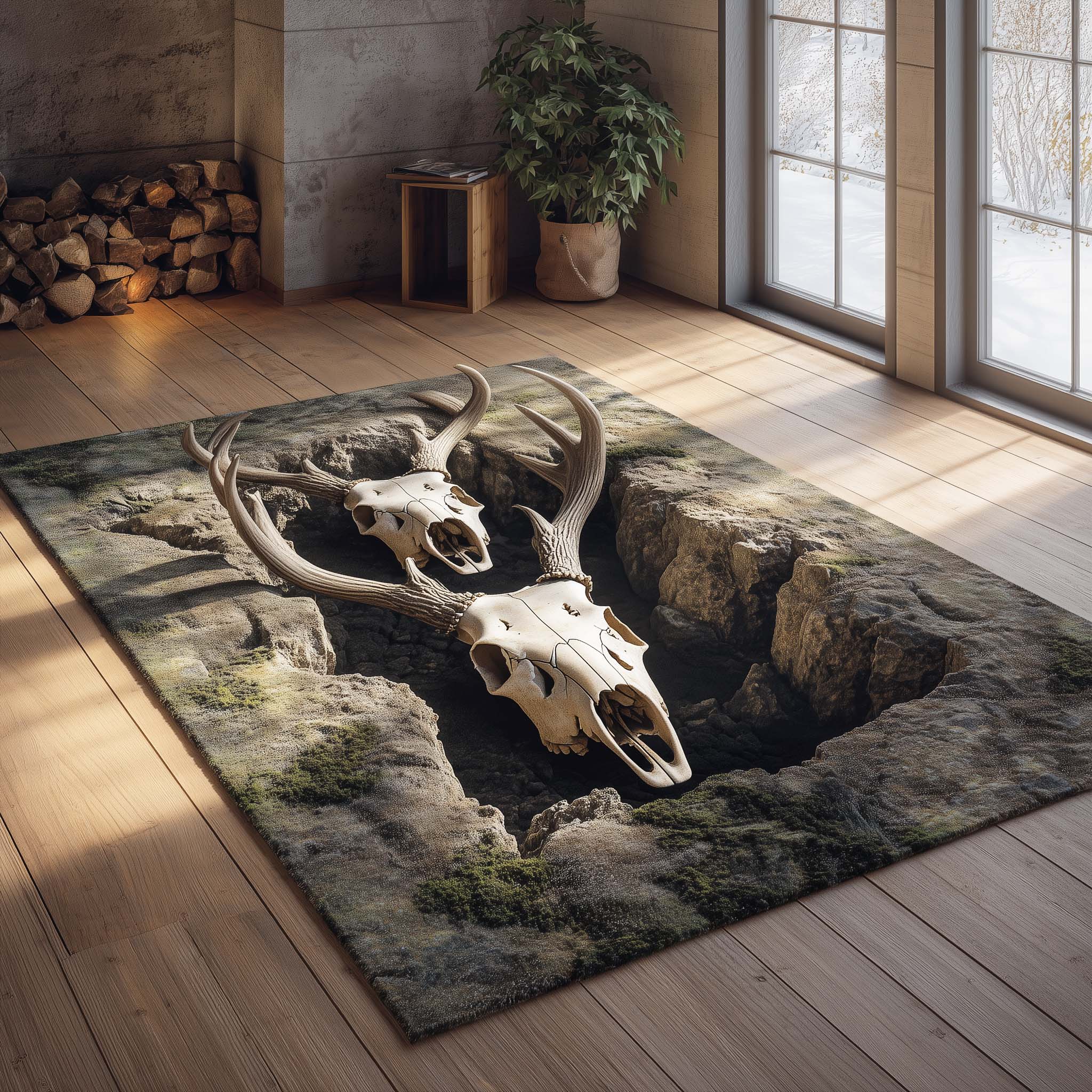 Trailblazer Spirit Area Rug - Non-Slip Washable 3D Print Rug for Living Room & BedroomTVC2108389