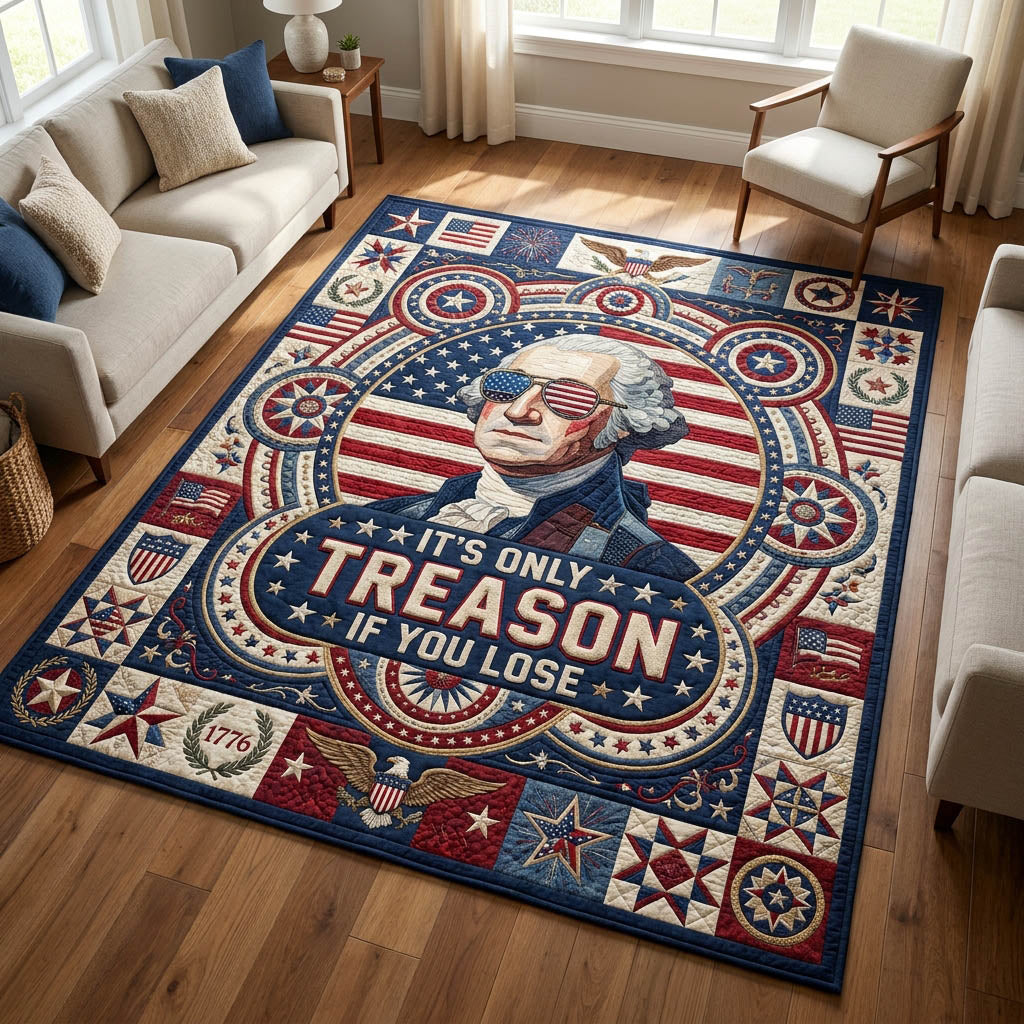 Treason If You Lose Area Rug - Non-Slip Washable 3D Print Rug for Living Room & BedroomTVC2108389