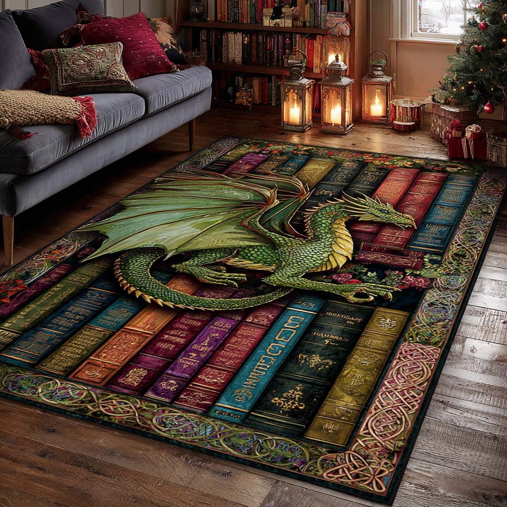 Verdant Forest Warden Area Rug - Non-Slip Washable 3D Print Rug for Living Room & BedroomTVC2108257