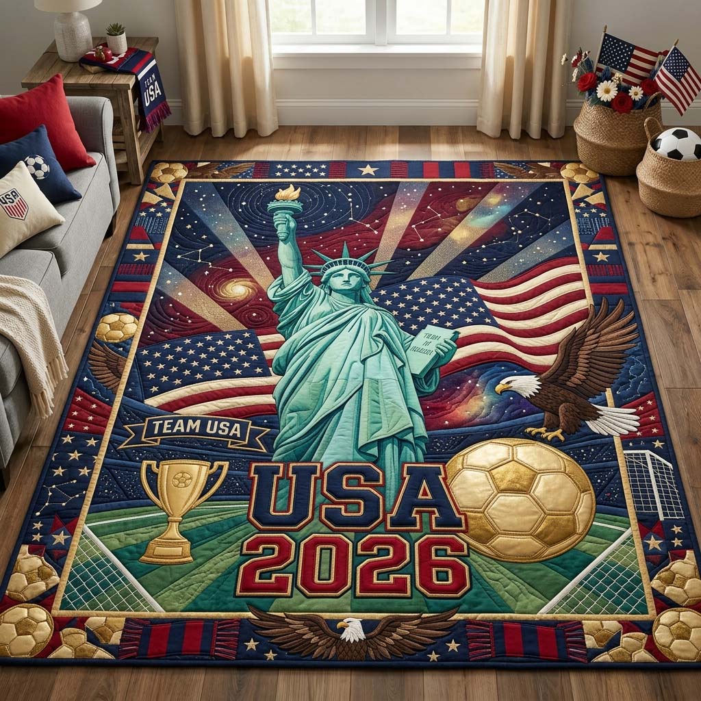 Victory Torch Area Rug - Non-Slip Washable 3D Print Rug for Living Room & BedroomTVC2108361