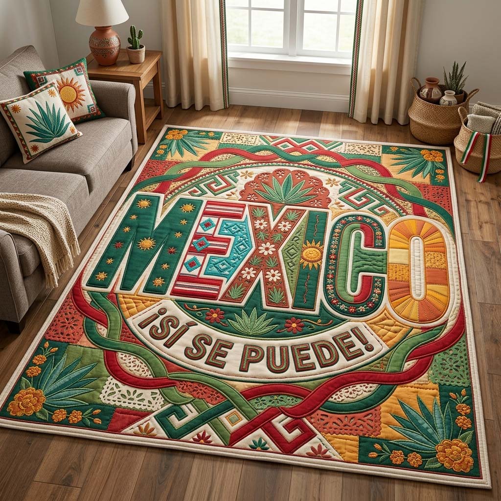 Viva Cultura Area Rug - Non-Slip Washable 3D Print Rug for Living Room & BedroomTVC2108361