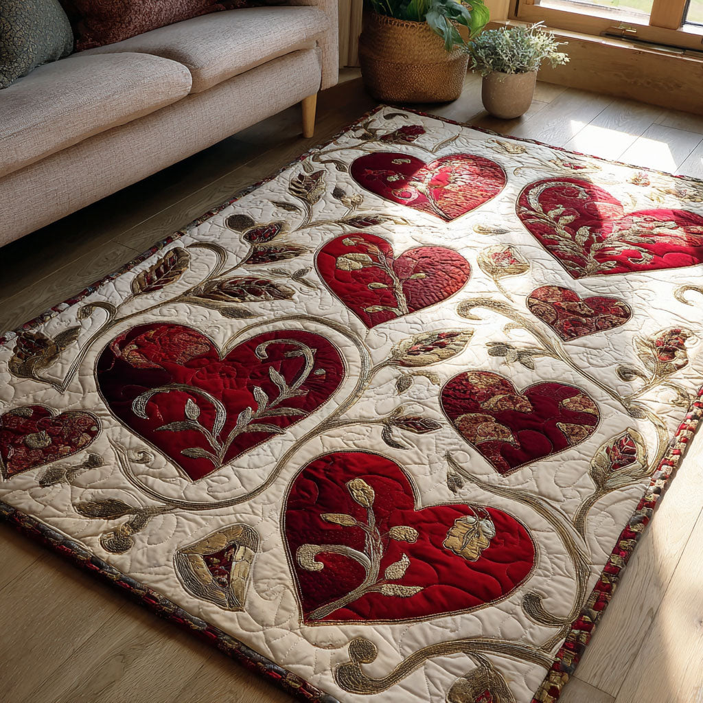 Warm Affection Area Rug - Non-Slip Washable 3D Print Rug for Living Room & BedroomTVC2108257
