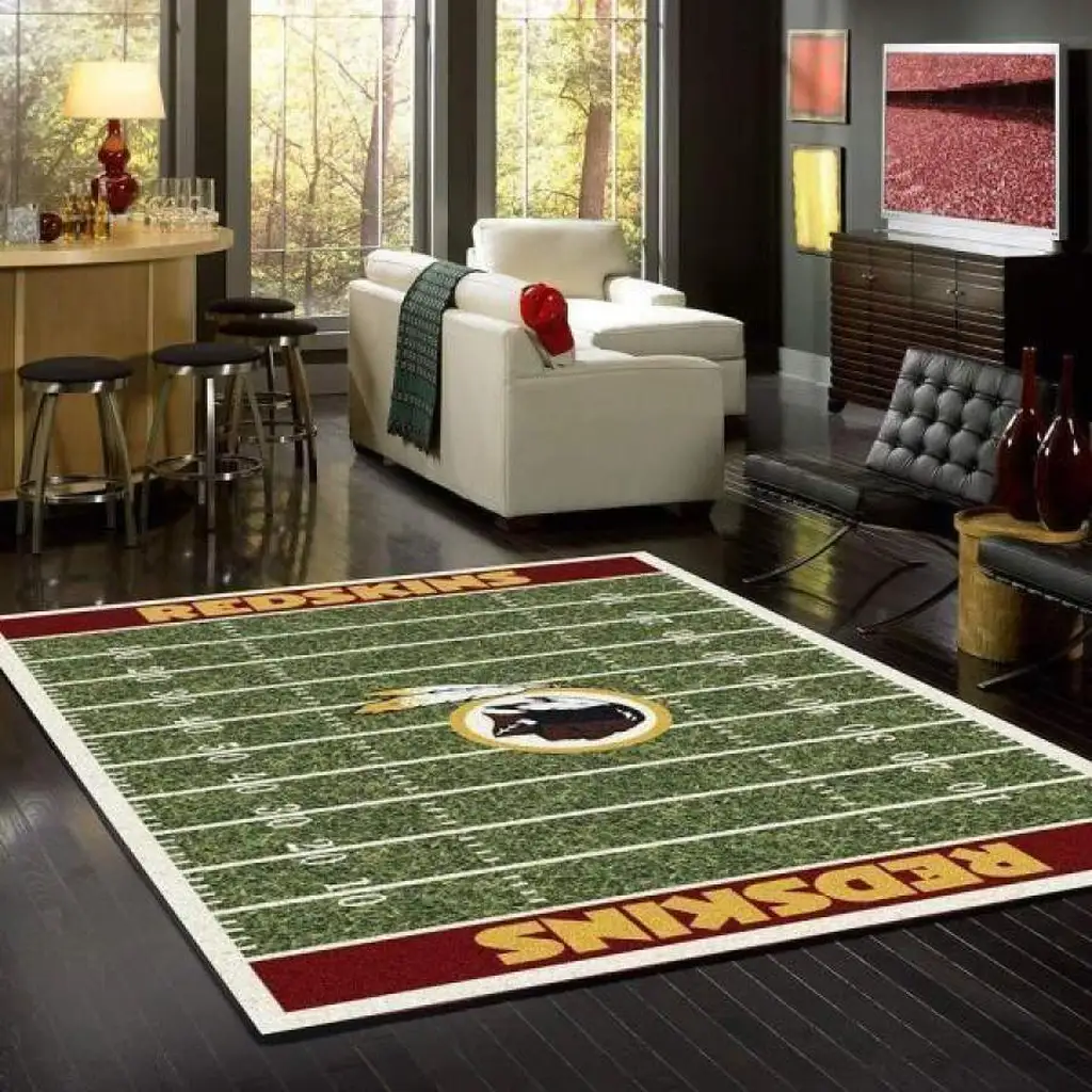 Washington Football Team Field Area Rug for Fans