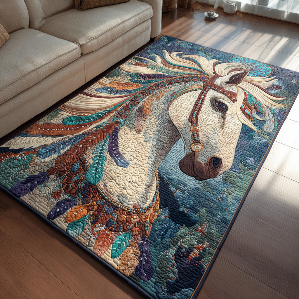 Wild Mane Area Rug - Non-Slip Washable 3D Print Rug for Living Room & BedroomTVC2108256