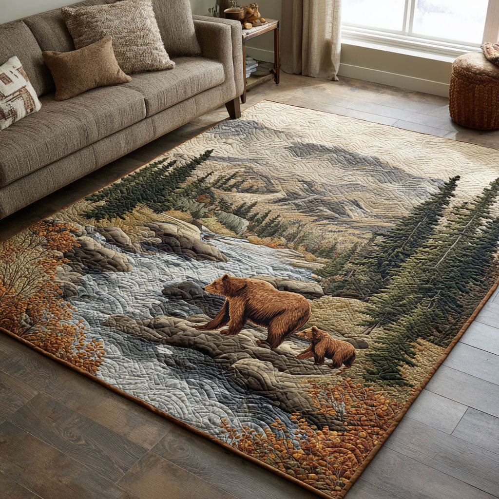 Wilderness Calm Area Rug - Non-Slip Washable 3D Print Rug for Living Room & BedroomTVC2108255
