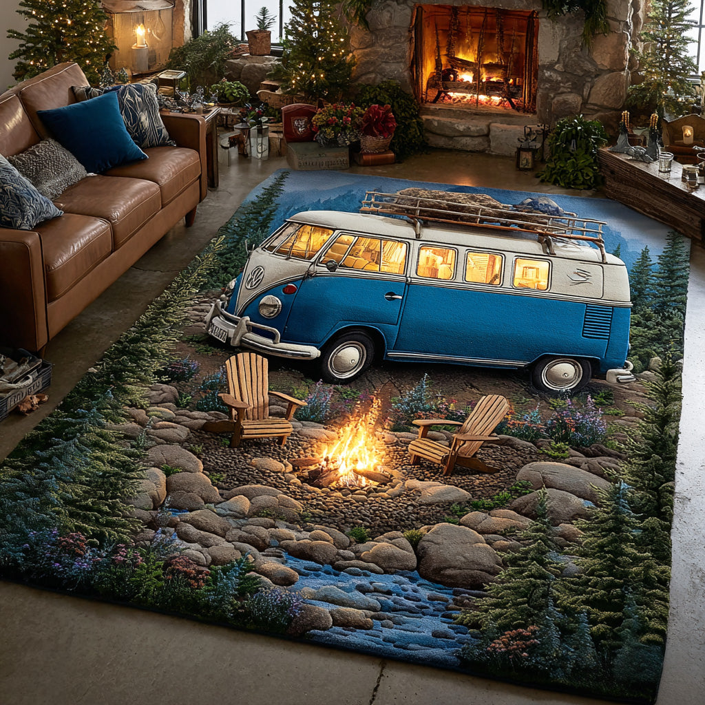 Wildlight Ridge Area Rug - Non-Slip Washable 3D Print Rug for Living Room & BedroomTVC2108240