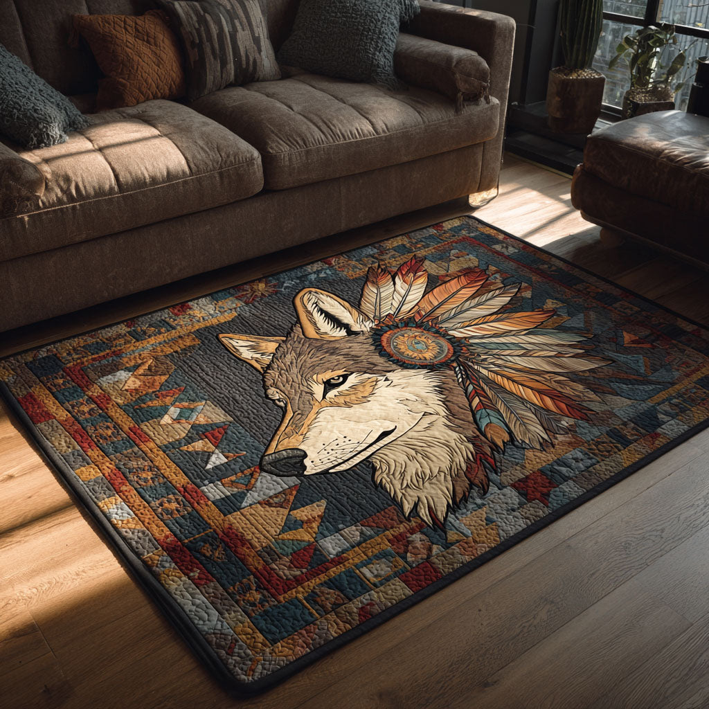 Wolf Crest Area Rug - Non-Slip Washable 3D Print Rug for Living Room & BedroomTVC2108254