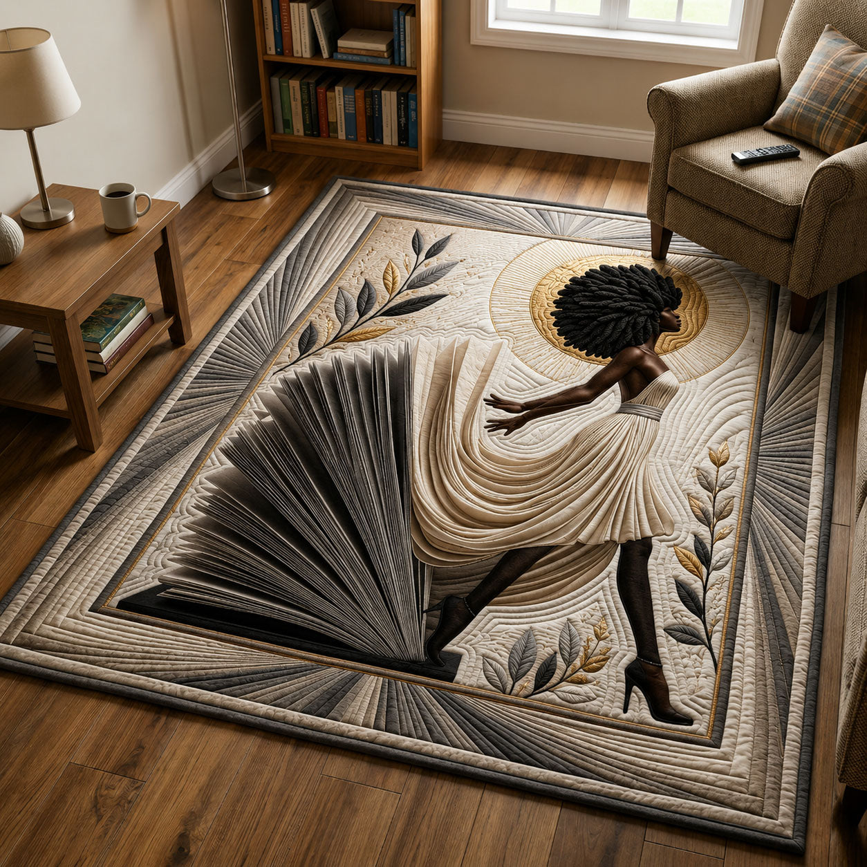 Writing a New Chapter Area Rug - Non-Slip Washable 3D Print Rug for Living Room & BedroomTVC2108360